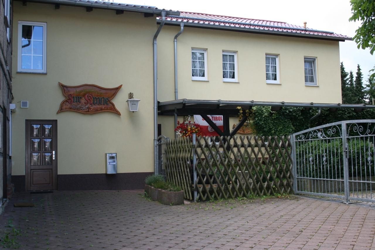 Pension Zur Krone Hotel Eisenach Exterior foto